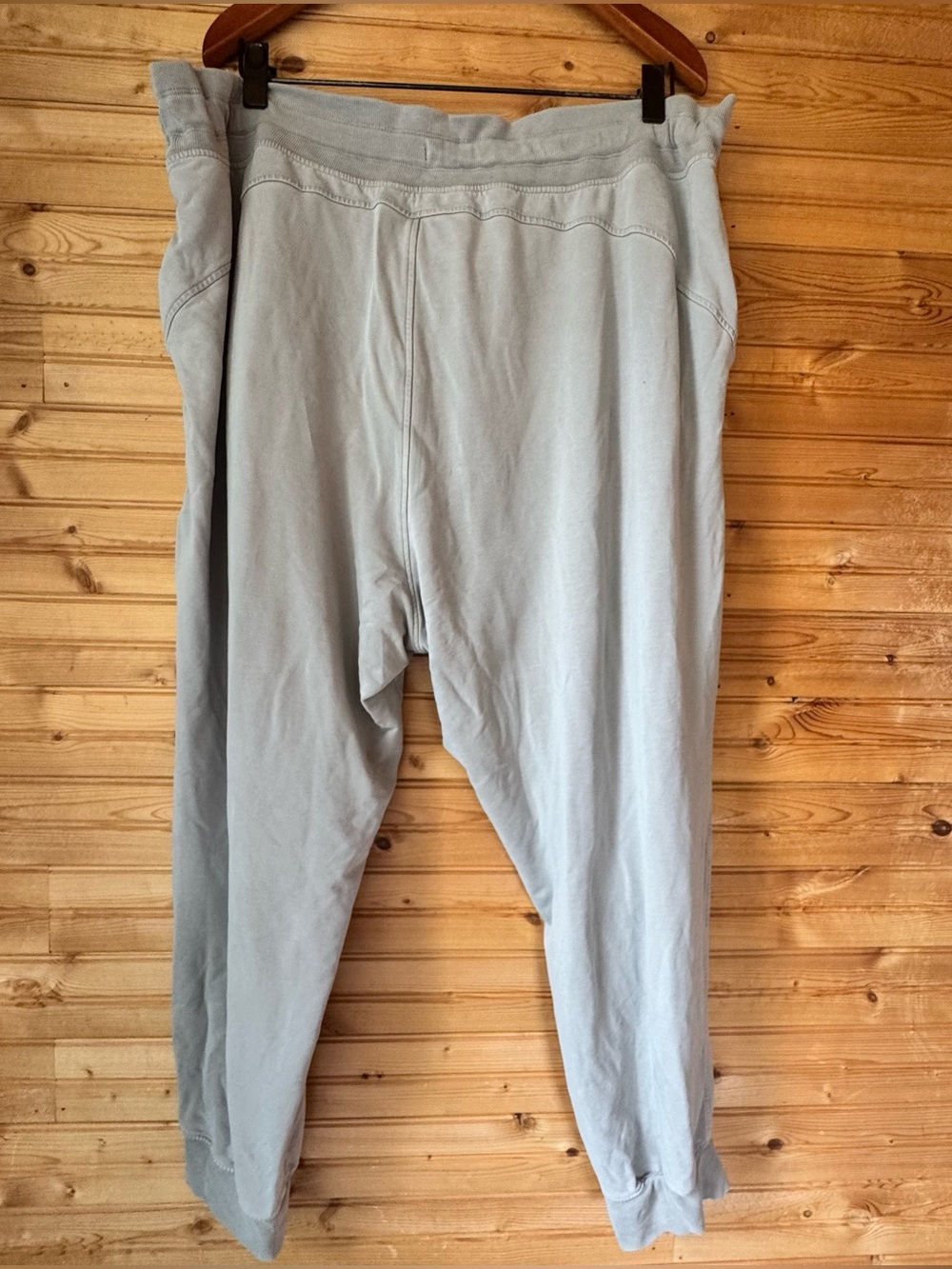 Athleta Balance Jogger Light Gray Drawstring 3X Athleisure Sleep Workout Cozy - Picture 6 of 9